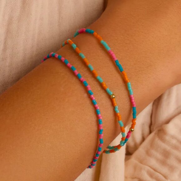 CLEARANCE Gorjana Miami Gigi Stripe Bracelet Set - Picture 2 of 4